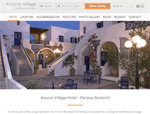 Tablet Screenshot of kouros-village.com